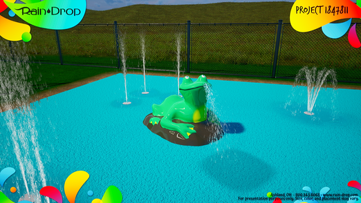 Rain Drop Products Jeremiah the Bullfrog