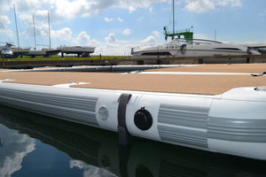 SeaRaft 800 The Original Teak Deck anti-skid Inflatable Platform