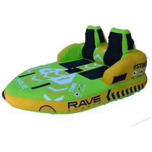 Rave #Stoked 2P Towable Tube side view