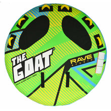 Load image into Gallery viewer, Rave The Goat 3P Towable Tube top view