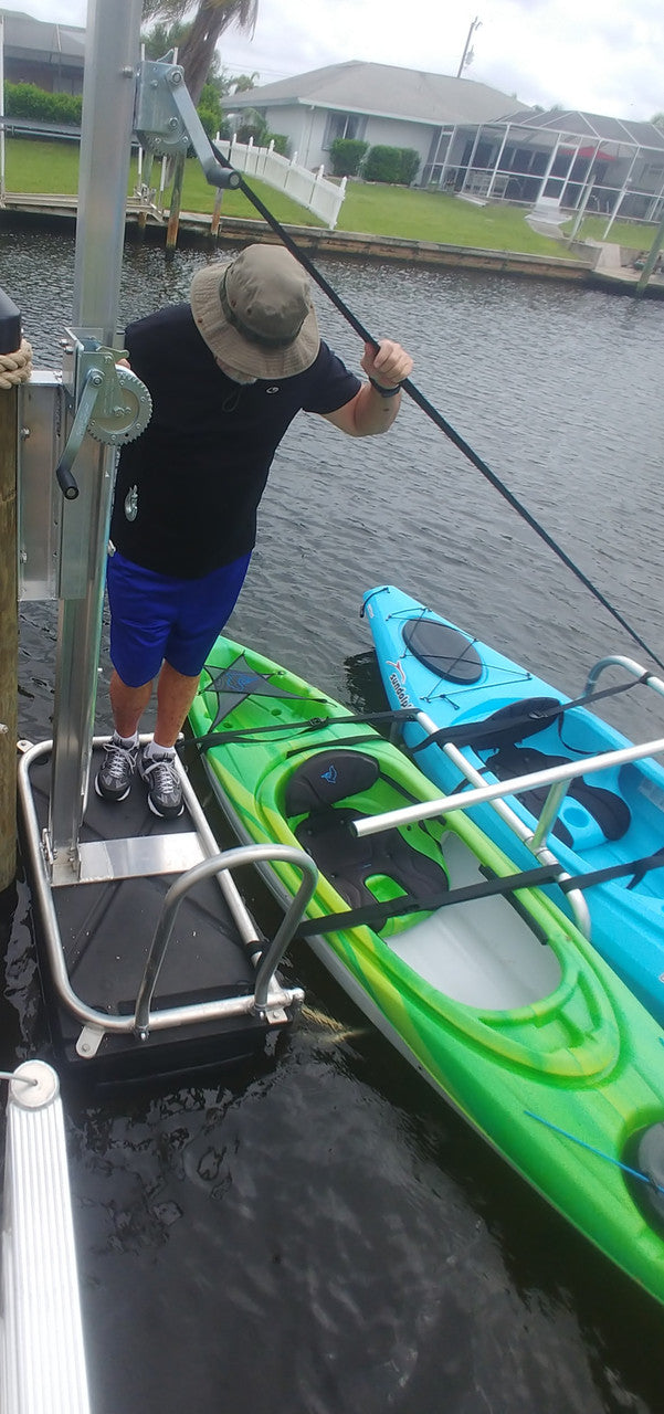 Seahorse Fixed Dock Double Kayak Launch