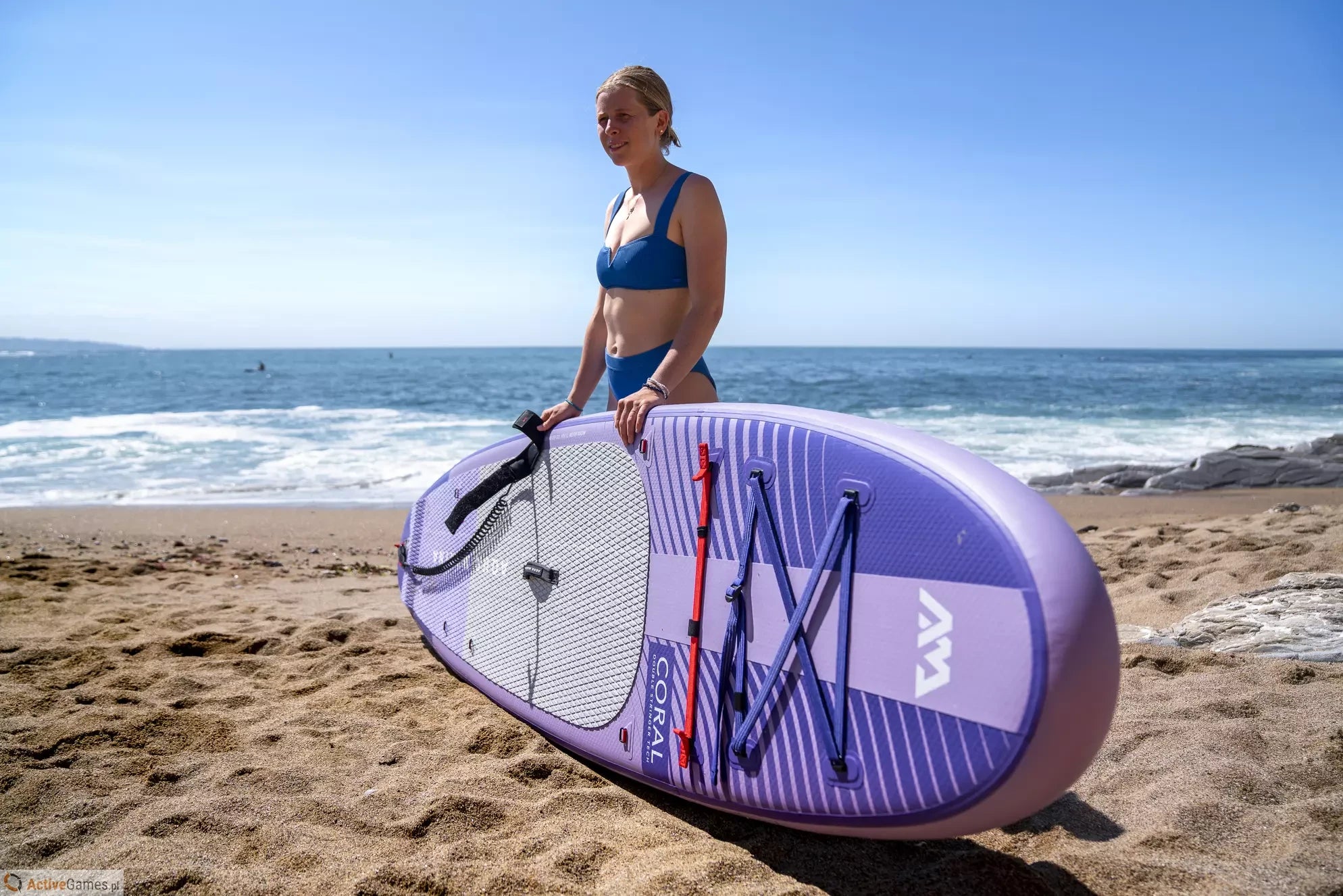 Aqua Marina 2023 Coral 10'2" Inflatable Paddle Board iSUP BT-23COPN