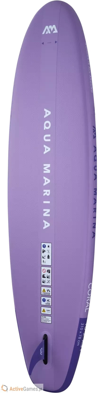 Aqua Marina 2023 Coral 10'2" Inflatable Paddle Board iSUP BT-23COPN