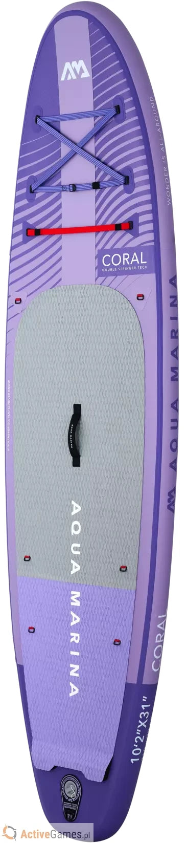 Aqua Marina 2023 Coral 10'2" Inflatable Paddle Board iSUP BT-23COPN