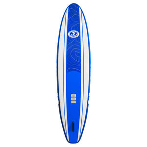 Inflatable Stand Up Paddleboard - California Board Company Viking iSUP back view