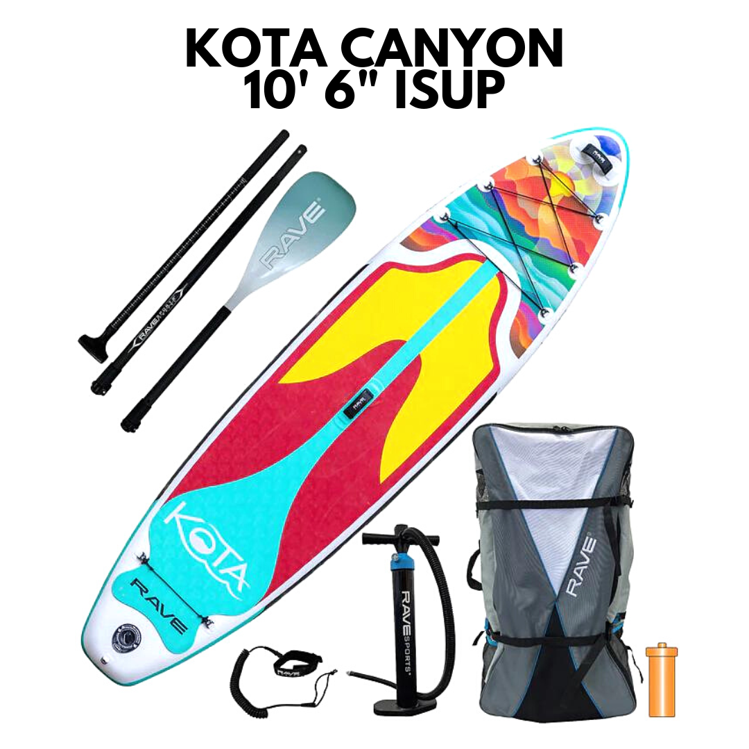 Rave Sports 10'6" Kota Canyon Inflatable Paddleboard