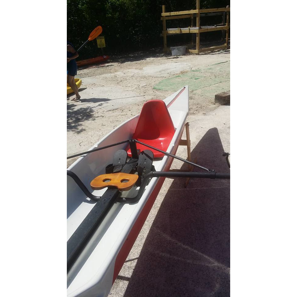 Boats - Little River Marine Sprint Recreational Rowing Shell on red colors