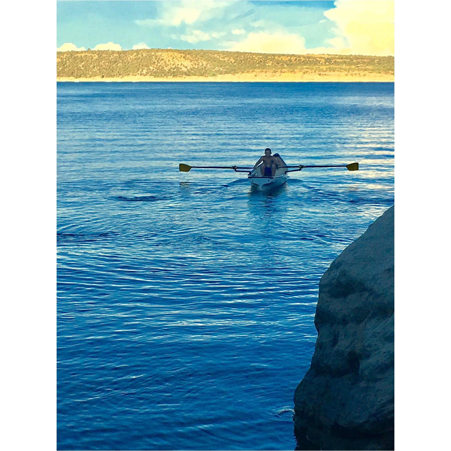 Little River Marine Heritage 12 Carbon Single Rowboat