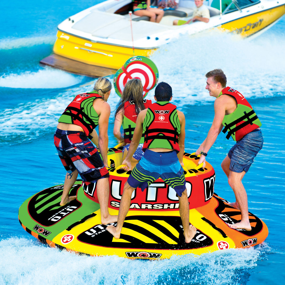 WOW | UTO Starship 5P | Towable Tube – Light As Air Boats