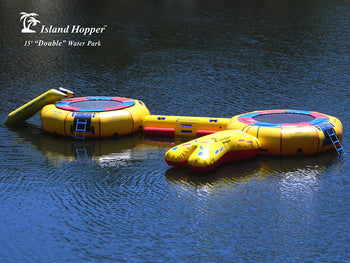 Island Hopper 15 Classic Water Trampoline
