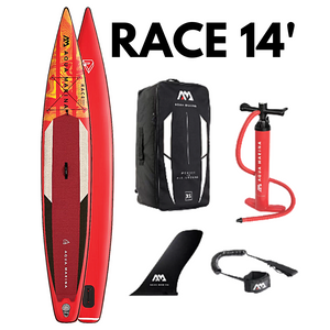 Inflatable Paddle Board - Aqua Marina 2021 Race 14'0" Inflatable Paddle Board ISUP BT-21RA02