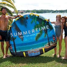 Load image into Gallery viewer, WOW Summertime 3P Towable Tube with 3 people 