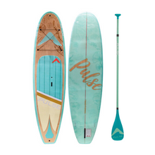 Load image into Gallery viewer, Pulse The Seafoam 10&#39;6&quot; Tradisional SUP and  Women&#39;s SUP Paddle
