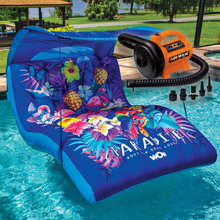 Load image into Gallery viewer, WOW S-Shaped with Canopy Inflatable Platform with  air max pump