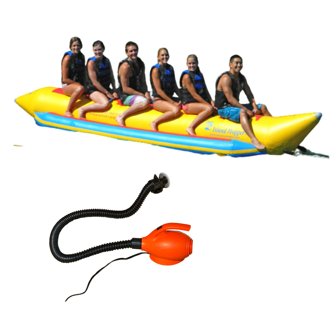 Island Hopper Elite Class 6 Passenger Banana Boat 19'  PVC-6-inline