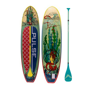 Pulse The Mermaid 10'6" Tradisional SUP with  Women's SUP Paddle