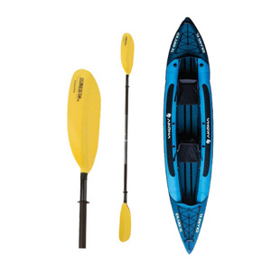 Akona Grand XL Inflatable Double Kayak and Wilderness kapayak paddle