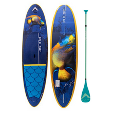Load image into Gallery viewer, Pulse The Cozumel 11&#39; Rectech Board and  Women&#39;s SUP Paddle