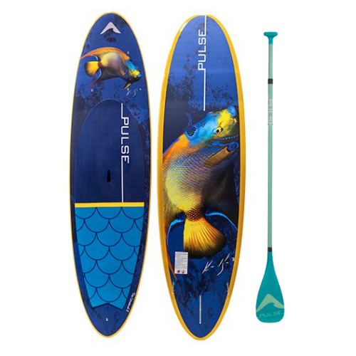 Pulse The Cozumel 11' Rectech Board and  Women's SUP Paddle