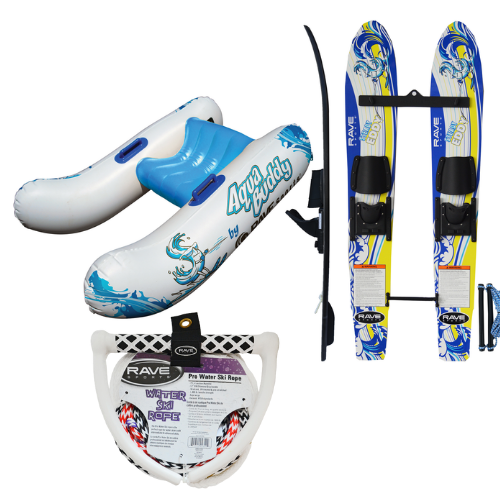 Water Ski Starter Package with 4 section