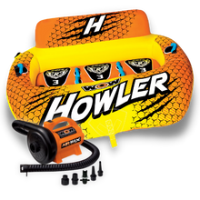 Load image into Gallery viewer, WOW Howler 3P Towable Tube with Air Max Pump