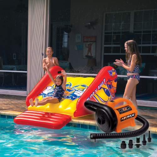 WOW Slide N Smile Pool Slide Platform Light As Air Boats
