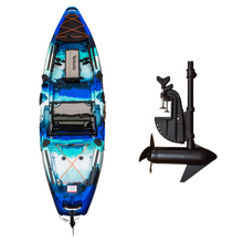 Load image into Gallery viewer, Vanhunks 10&#39; Zambezi Oceana Blue with Poer Electric Motor