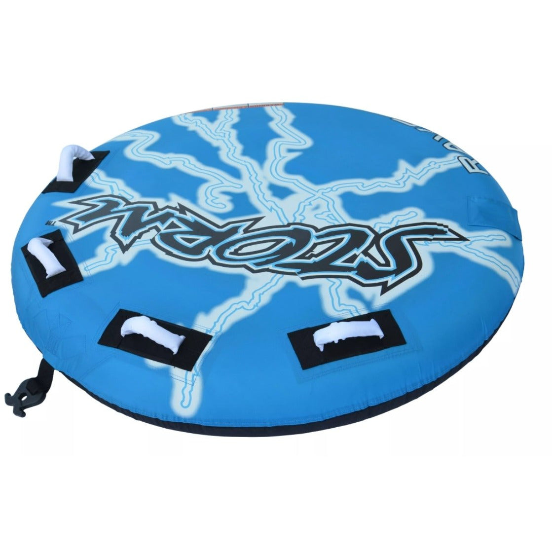 Side view of Rave Sports Storm 2 Rider Towable 02322