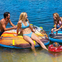 Load image into Gallery viewer, WOW Summertime 2P Towable Tube with 3 people