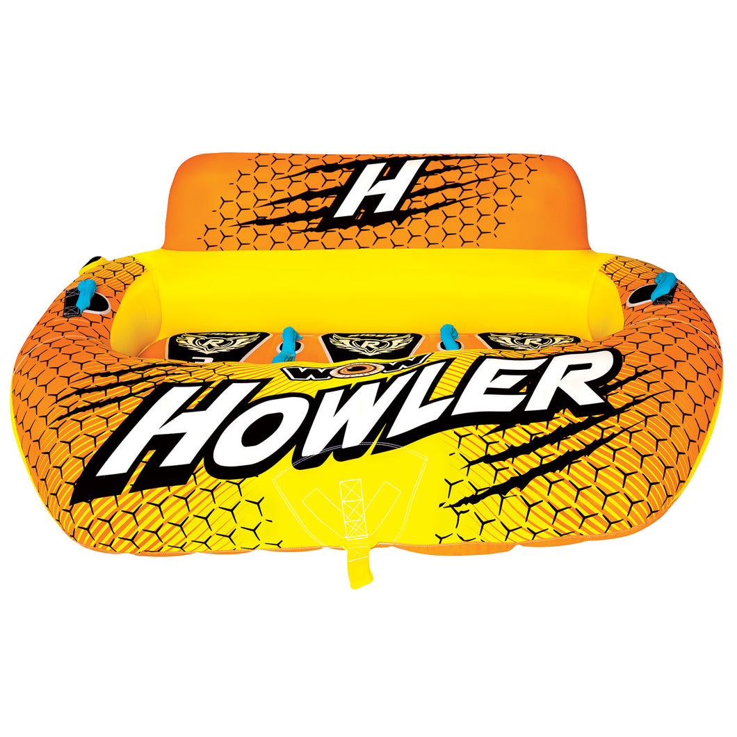 WOW Howler 3P Towable Tube front side