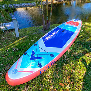 inflated Pulse The Tropic 10.6 ft Inflatable Stand Up Paddleboard