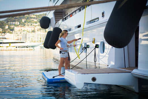 SeaRaft 800 The Original Teak Deck anti-skid Inflatable Platform