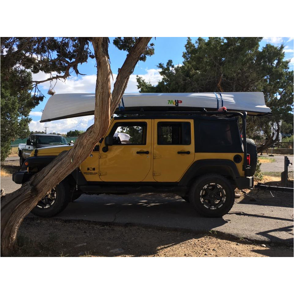 Little River Marine Heritage 15 Carbon Double Rowboat  Transported  on A Jeep