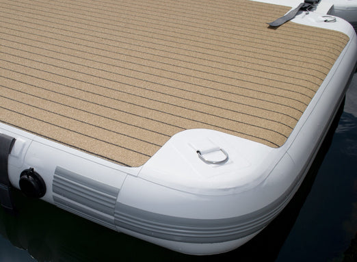 SeaRaft 800 The Original Teak Deck anti-skid Inflatable Platform