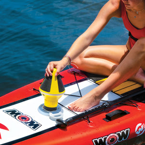Built-in Cupholder PERFECT for sitting our WOW-SOUND Buoy Waterproof Speaker