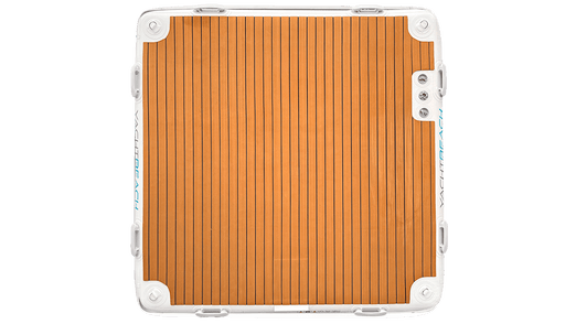 YachtBeach 2.05 Premium Teak Platform 6'7"x6'7" top view