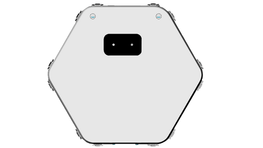 YachtBeach Sport Zone 2.50 Hex Platform bottom view