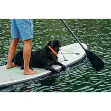 Load image into Gallery viewer, Inflatable stand up paddleboard - Man with the dog on top of  Eco Outfitters Inflatable Stand Up Paddle Board 10&#39;6