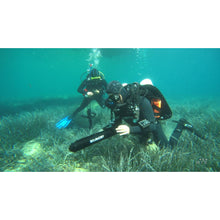 Load image into Gallery viewer, Scuba Jet Accessory - Men controlling the the ScubaJet with the Scuba Jet DHC - Dual Hand Controller