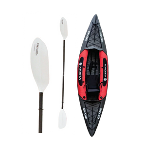 Akona Grand Inflatable Single Kayak and Goodtimer  Kayak Paddle