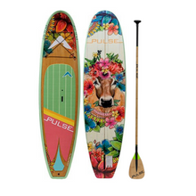 Load image into Gallery viewer, Pulse The Holy Cow 10&#39;6&quot; Tradisional SUP with Bamboo Carbon Fibre
