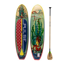 Load image into Gallery viewer, Pulse The Mermaid 10&#39;6&quot; Tradisional SUP with  Bamboo Carbon Fibre