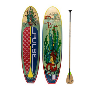 Pulse The Mermaid 10'6" Tradisional SUP with  Bamboo Carbon Fibre