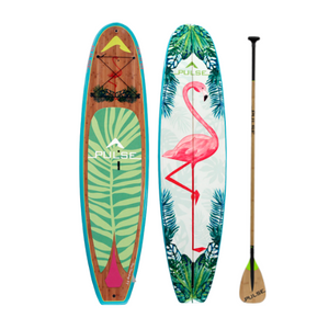 Pulse The Flamingo 10'6" Tradisional SUP with  Bamboo Carbon Fibre
