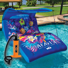 Load image into Gallery viewer, WOW S-Shaped with Canopy Inflatable Platform with  double action hand pump