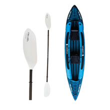 Load image into Gallery viewer, Akona Grand XL Inflatable Double Kayak and good timer kayak paddle