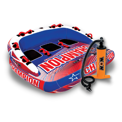 WOW Champion 2P Towable Tube Light As Air Boats