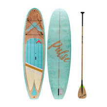 Load image into Gallery viewer, Pulse The Seafoam 10&#39;6&quot; Tradisional SUP and  Bamboo Carbon Fibre
