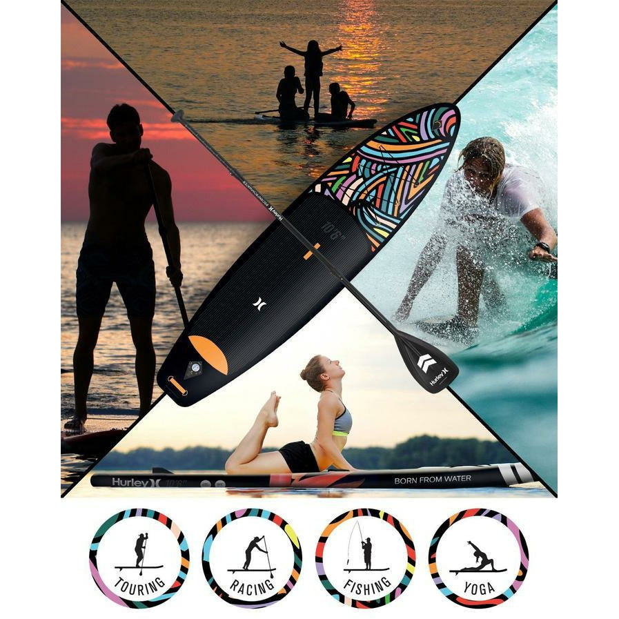 Inflatable Stand Up Paddle Board 10' Yoga Paddleboard Fishing