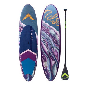Pulse The Amethyst 11' Rectech Board and Full Carbon Fibre Adjustable Paddle